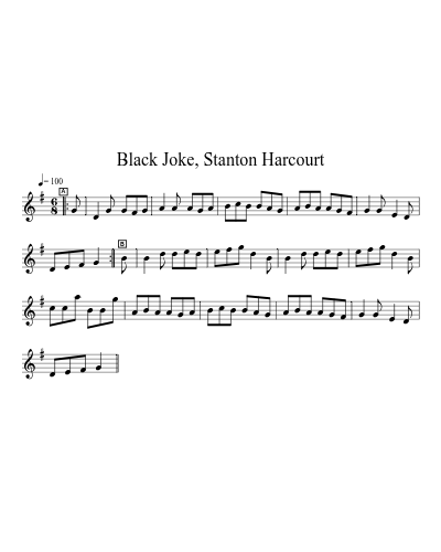 Black Joke, Stanton Harcourt preview
