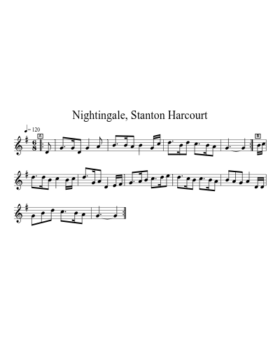 Nightingale, Stanton Harcourt