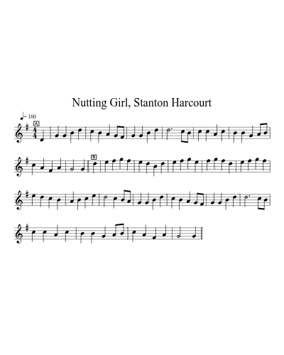 Nutting Girl, Stanton Harcourt