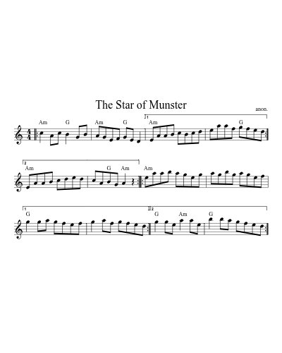 The Star of Munster (Version 15)