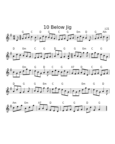 10 Below Jig