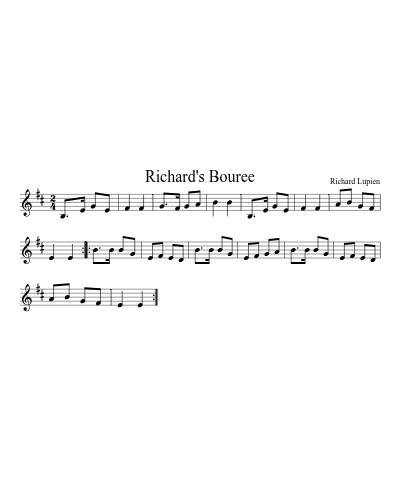 Richard's Bouree