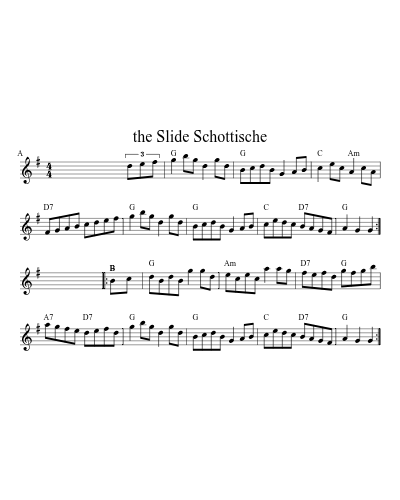 the Slide Schottische (Version 4)