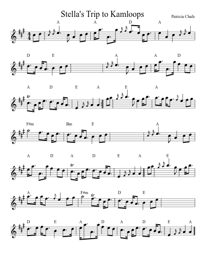 Stella's Trip to Kamloops (Version 2)