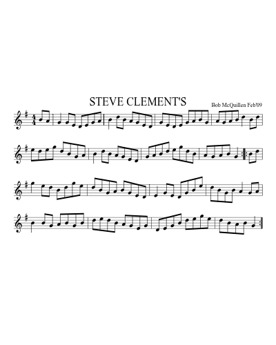 STEVE CLEMENT'S (Version 2)