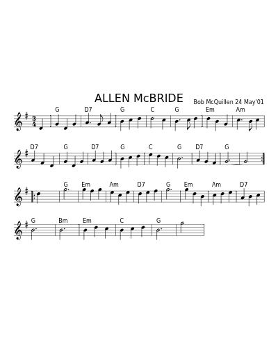 ALLEN McBRIDE