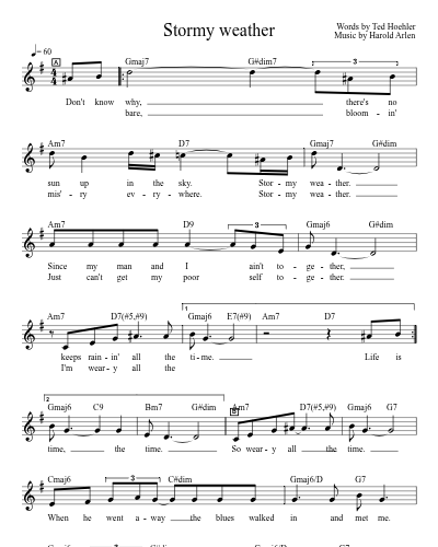 Stormy weather preview