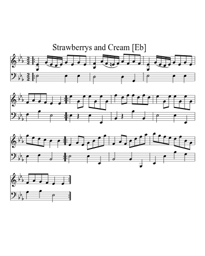 Strawberrys and Cream    (D) (Strawberrys And Cream)