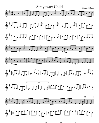 Strayaway Child (Version 3)