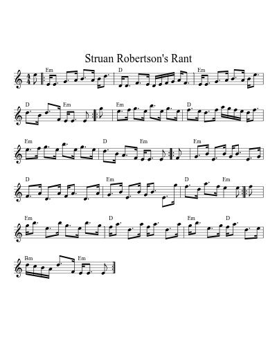 Struan Robertson's Rant (Version 3)