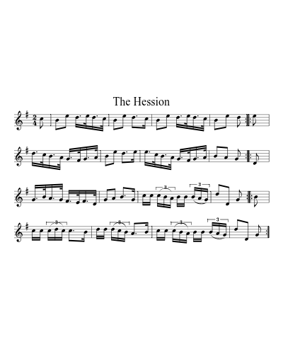 the Hession (Strubes Reveille Standpiece)