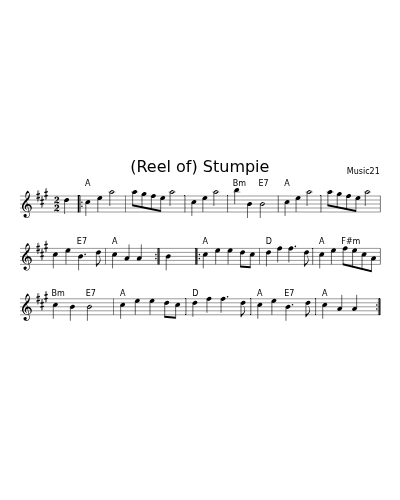 (Reel of) Stumpie (Version 5)