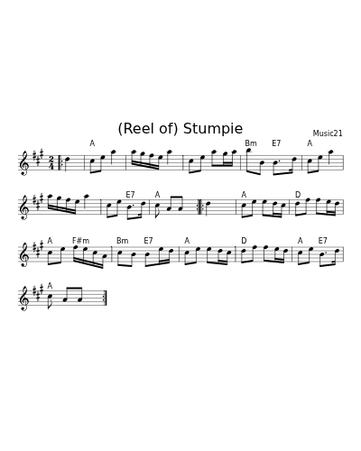 (Reel of) Stumpie (Version 10)