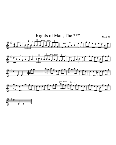 Rights of Man, The ***