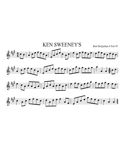 KEN SWEENEY'S preview