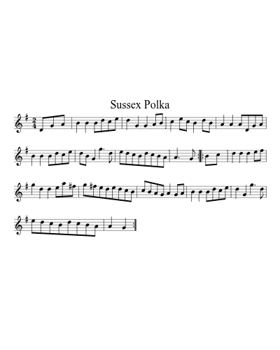 Sussex Polka (Version 3)