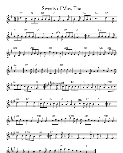 Sweets of May, The (Version 2)