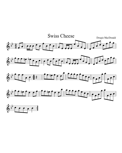 Swiss Cheese (Version 2)