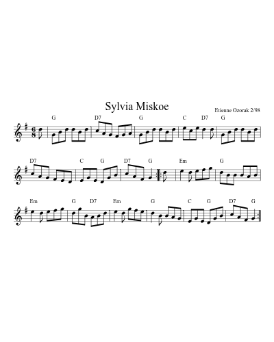 Sylvia Miskoe (Version 2)