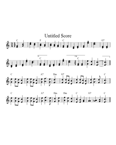 Szla Dzieweczka C (Version 2) sheet music preview