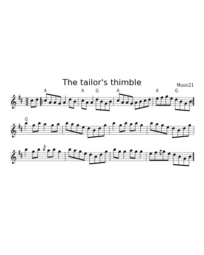 The tailor's thimble (Version 4)