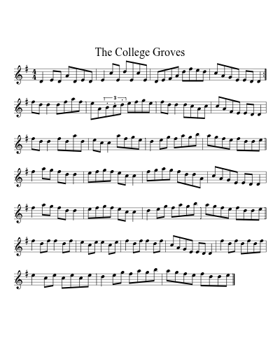 The college groves (Version 2)