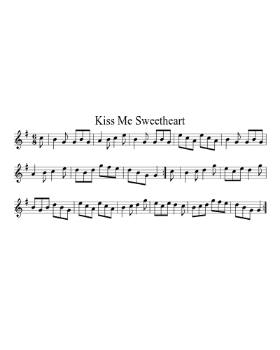 Kiss me sweetheart (Version 2)