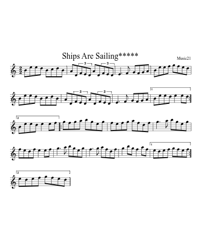 Ships Are Sailing***** preview