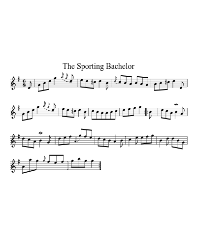 The Sporting Bachelor