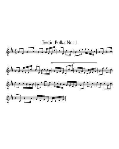 Teelin Polka No. 1 preview