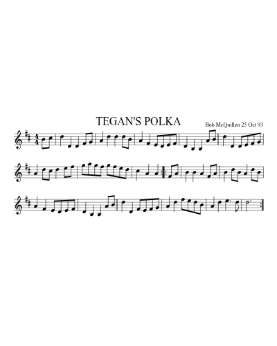 TEGAN'S POLKA (Version 2)