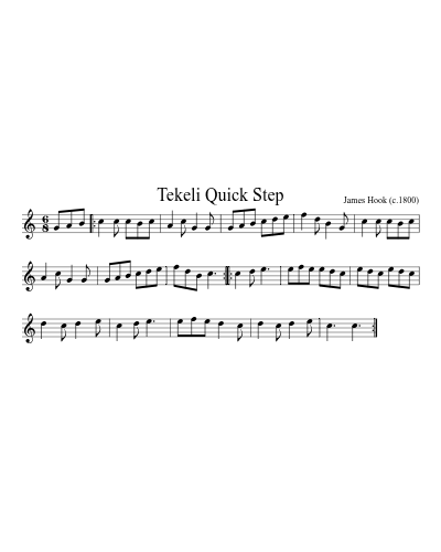 Tekeli Quick Step