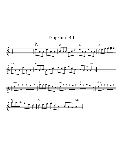 Tenpenny Bit (Version 12)