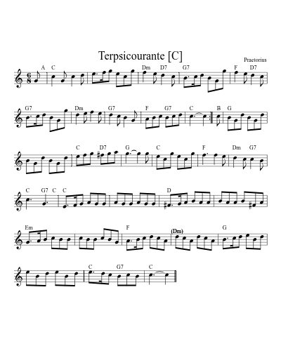 Terpsicourante [C]