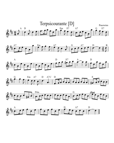 Terpsicourante [D] (Version 2)
