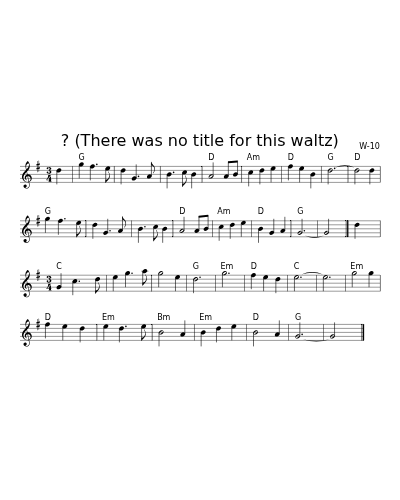 ? (There was no title for this waltz) preview