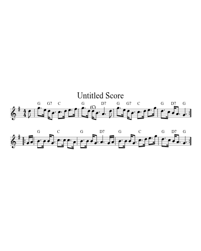 Theres Nae Luck Aboot The Hoose sheet music preview