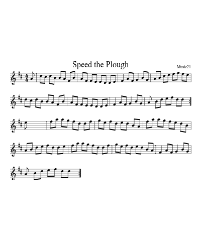 Speed the Plough