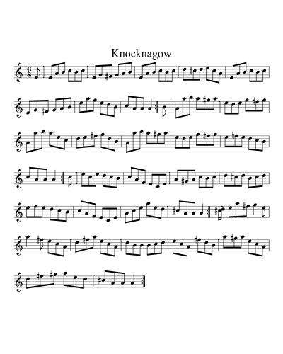 Knocknagow (Version 3) preview