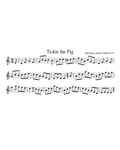 Tickle the Pig (Version 2)