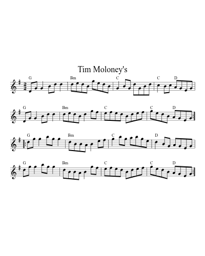 Tim Moloney's (Version 3)