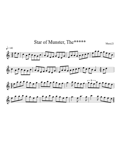 Star of Munster, The*****