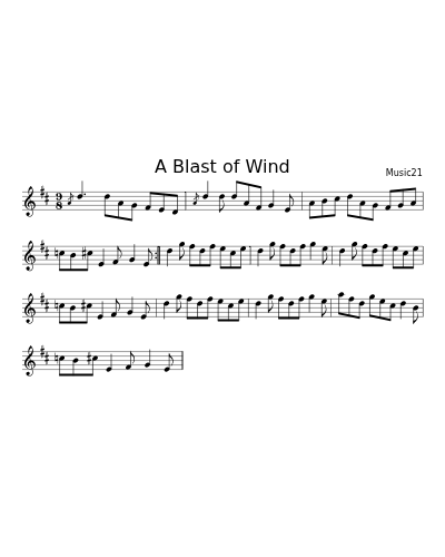 A Blast of Wind