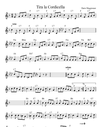Tira la Cordicella (Version 2)