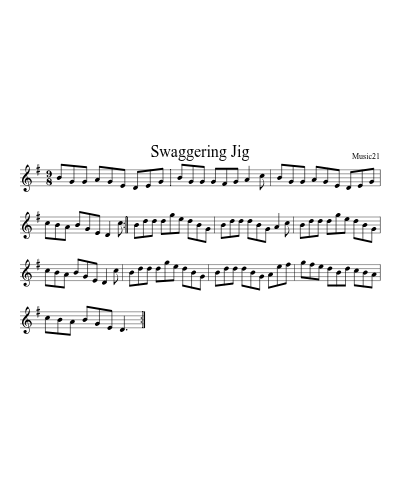 Swaggering Jig