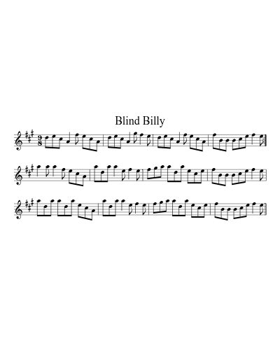 Blind Billy