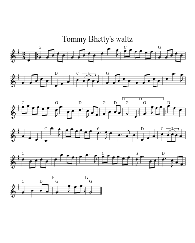 Tommy Bhetty's Waltz (Version 6)