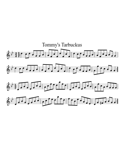 Tommy's Tarbuckus (Version 6)