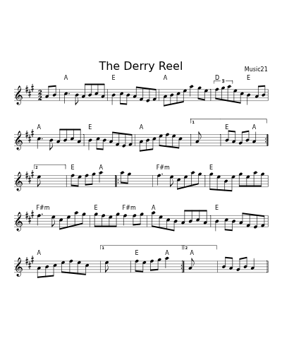 The Derry reel (Tongadale And Derry Reel)