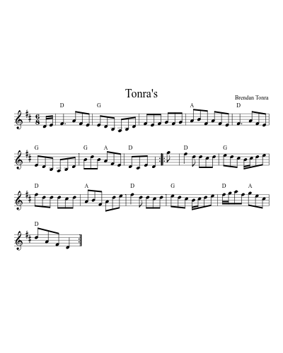 Tonra's (Version 2)